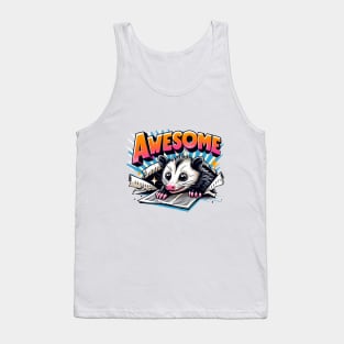 Joyful Opossum Tank Top